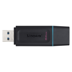Kingston memoria exodia negra con turquesa 64GB usb 3.2 DTX64GB