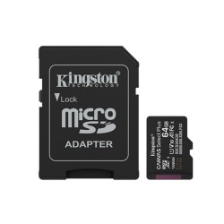 Kingston tarjeta de memoria Micro SD canvas select plus cadaptador  SDCS364GB