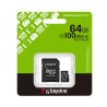 Kingston tarjeta de memoria Micro SD canvas select plus cadaptador  SDCS364GB