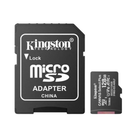 Kingston tarjeta de memoria 128GB SDXC Canvas Go Plus Gen4 200MBs C10 UHSI U3 V30  SDG4128GB