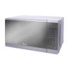 Midea microondas 0.7Pc puerta acabado espejo gabinete GrisB MMDF07S2MG