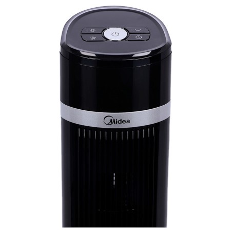 Midea ventilador de torre cool elegance 48” blanco y negro  MTF18TRCA