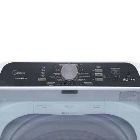 Midea lavadora carga superior xtreme Save blanca 17Kg MA500W170WCA
