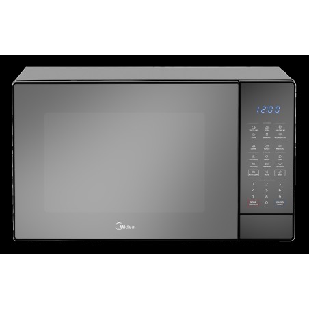 Midea microondas 1.4 pc puerta  espejo gabinete negro MMDK14S2MB