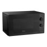 Midea microondas 0,7 pc puerta negra gabinete negro MMDP07S2BM