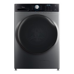 Midea lavadora carga frontal 21 kg color silver MH04W45SCA
