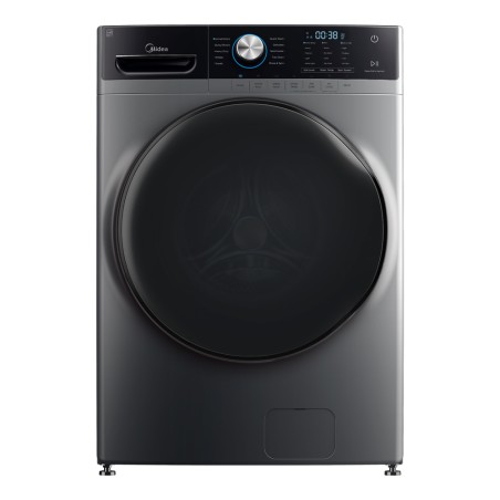 Midea lavadora carga frontal 21 kg color silver MH04W45SCA