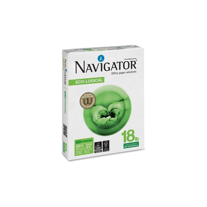 Navigator eco  caja 10 und resma 8 12 x 11 bond 18 Lb 500 H 70grs NEC0700010