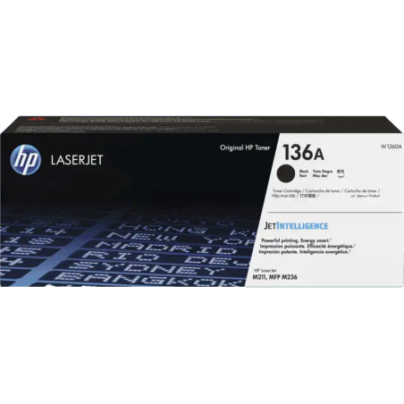 HP toner 136A negro LaserJet toner-W1360A