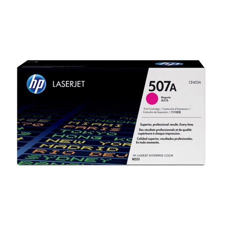 HP toner magenta HP507A laserjet CE403A