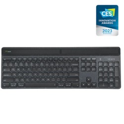 Targus teclado ecoSmart de recolección de energía sostenibleAKB868ES
