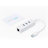 TPlink adaptador USB 3.0 3Port Hub & gigabit ethernet 2en 1 USB  UE330