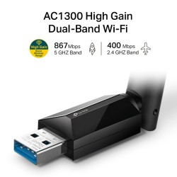 TPlink  adaptadores wireless alta potencia archer T3U plus