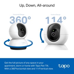 TPlink camara WiFi vigilancia 360º  Tapo C220