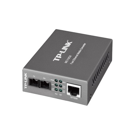 TPLink conversor de medios monomodo a 10100 mbps  MC110CS