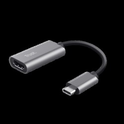 Trust adaptador USBC a HDMI  Ultra HD 4K multicanal  23774