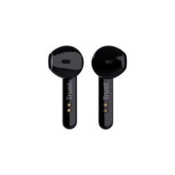 Trust audifonos bluetooth wireless color negro c controles táctiles  23712