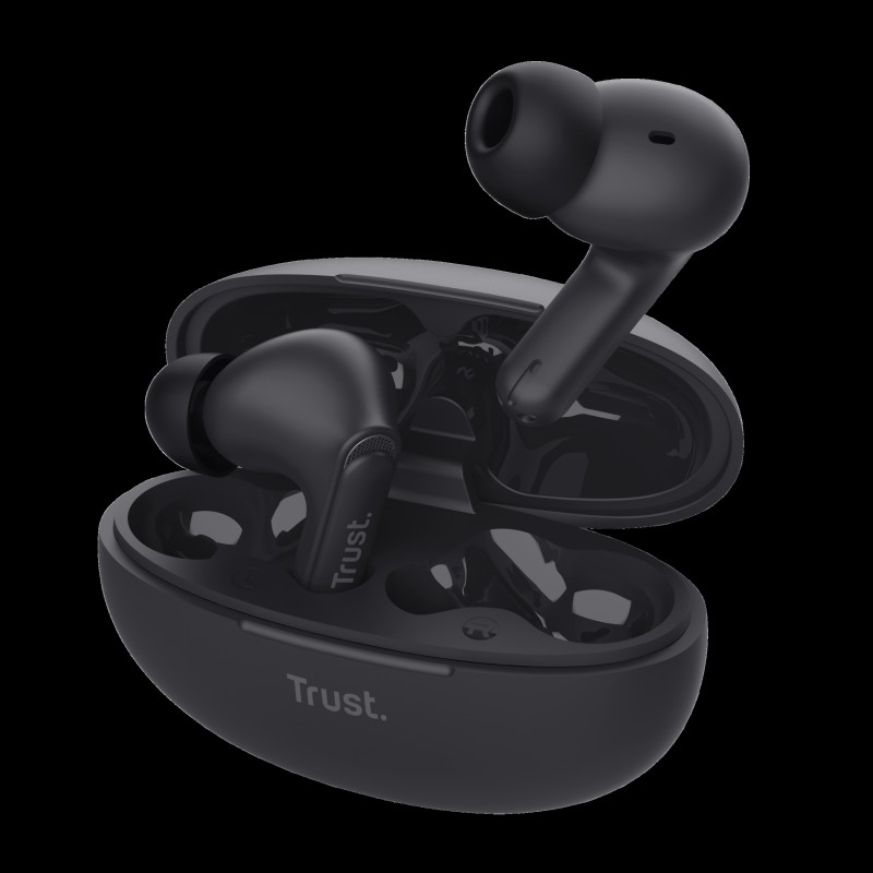 Trust audifonos bluetooth color negro microf  ccancelacion de ruido  25296