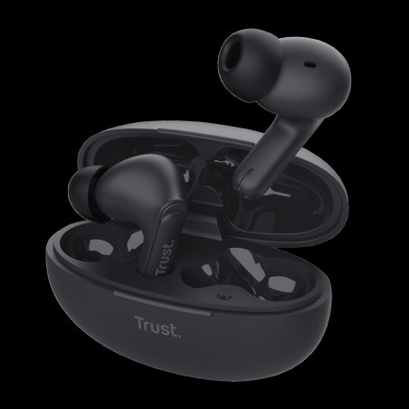 Trust audifonos bluetooth color negro microf  ccancelacion de ruido  25296