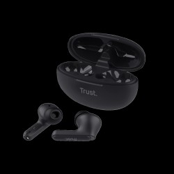 Trust audifonos bluetooth color negro microf  ccancelacion de ruido  25296