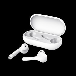 Trust audifonos bluetooth wireless color blanco inalambrico extralargo  23705
