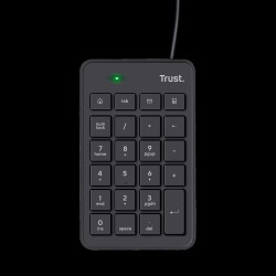 Trust teclado numerico USB color negro  22221