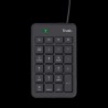 Trust teclado numerico USB color negro  22221