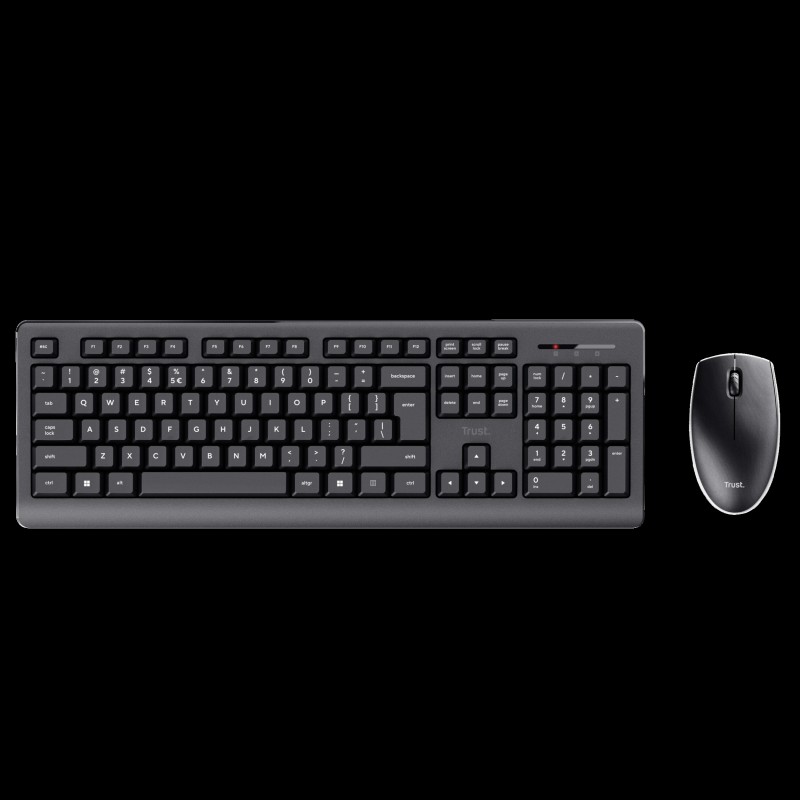 Trust teclado y mouse inalambricos en español  25433