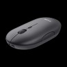 Trust  mouse recargable inalambrico silencioso color negro  24059