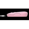 Trust  mouse recargable inalambrico silencioso color rosa con  24125