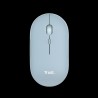 Trust  mouse recargable inalambrico silencioso color azul  24126