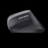 Trust mouse ergononico color negro inalambrico y recargable  25145