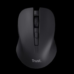 Trust mouse inalambrico eco  color negro silencioso  25084