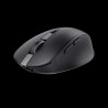Trust mouse inalambrico recargable color negro silencioso  24819