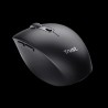 Trust mouse inalambrico recargable color negro silencioso  24819