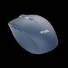 Trust mouse inalambrico recargable color azul silencioso  24934