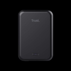 Trust banco de energia inalambrico 5000 mah color negro batería magnética iPhone 12 superior  24877