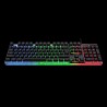 Trust teclado gamer color negro iluminado en español  23823