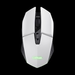 Trust teclado mouse y almohadilla gamer color blanco en español  25233