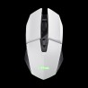 Trust teclado mouse y almohadilla gamer color blanco en español  25233