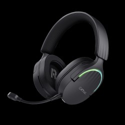 Trust audifonos inalambricos gamer color negro  24901