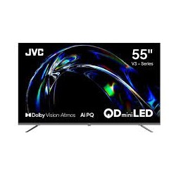 JVC televisor 55pulg  Qled UHD 4K Google TV   LT55KM958