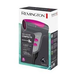Remington secadora de cabello compacta 3 temperaturas 2 veloc 1875W D5000