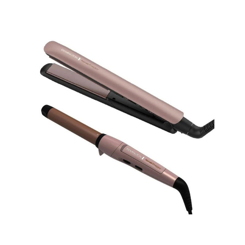Remington combo alisadora y ondulador con keratina S8599CI5329F