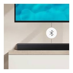 SAMSUNG Barra de Sonido HWB450F 2.1 ch con Subwoofer Negro HWB450FZP
