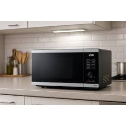 SAMSUNG Microondas 0.8 cut Silver + Black MS23DG4504ATAP
