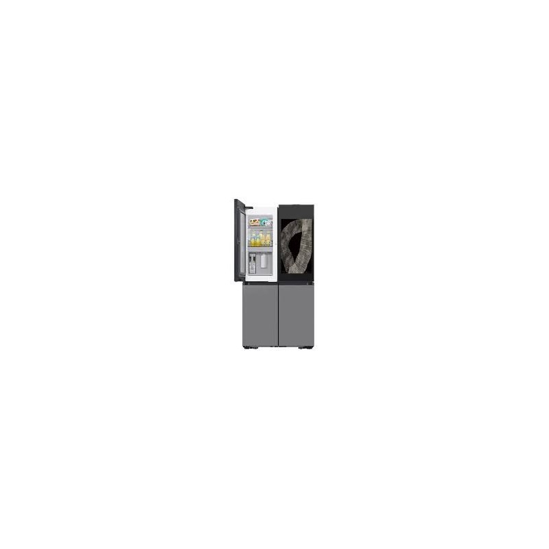 SAMSUNG Refrigerador Bespoke 29 Pies 4 Door Family Hub, Dual Ice, Flex Zone Plateado RF29DB9950QDED