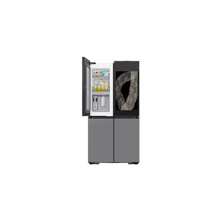 SAMSUNG Refrigerador Bespoke 29 Pies 4 Door Family Hub, Dual Ice, Flex Zone Plateado RF29DB9950QDED