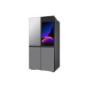 SAMSUNG Refrigerador Bespoke 29 Pies 4 Door Family Hub, Dual Ice, Flex Zone Plateado RF29DB9950QDED
