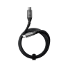 Klip Xtreme - USB cable - 24 pin USB-C - 3 m - Black - 240W Braided Fast Charging